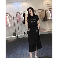 Fq A2 Set 2-Piece Shirt Skirt 2 piece set women 2pcs set woman 997-1009