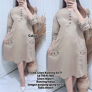 6671 Imported Linen Tunic