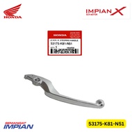 LEVER, R. STEERING HANDLE(53175-KVB-921)100% ORI HONDA GENUINE PART - BEAT110-53175-K81-N51