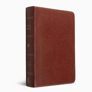 ESV Single Column Heritage Bible TruTone , Chestnut