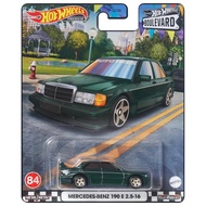 Hot Wheels Rubber Tire BOULEVARD MERCEDES BENZ 190 E 190E