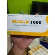 Max D 1000iu Strip Vitamin D