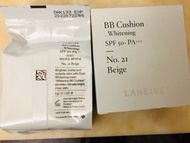 Laneige BB Cushion Whitening SPF 50+ PA+++ No.21 Beige 5g
