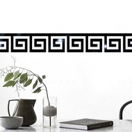 [16CM * 16cm 10pcs Pack] Single-Paper Waistline Baseboard Acrylic Mirror Wall Sticker Living Room Ceiling Back-Shaped Wall Sticker
