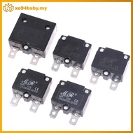 xo94bsby 7A 10A 15A Automatic Reset Relay Fuse Therma Circuit Breaker Current Overload Protector Kid
