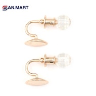 AN.MART 2 Pieces Metal 1:12 Dollhouse Miniature Wall Light Lamp Model Decoration MY