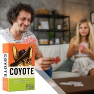 Coyote-Card Game Easy Rules High Replayability Deduction Game For Groups