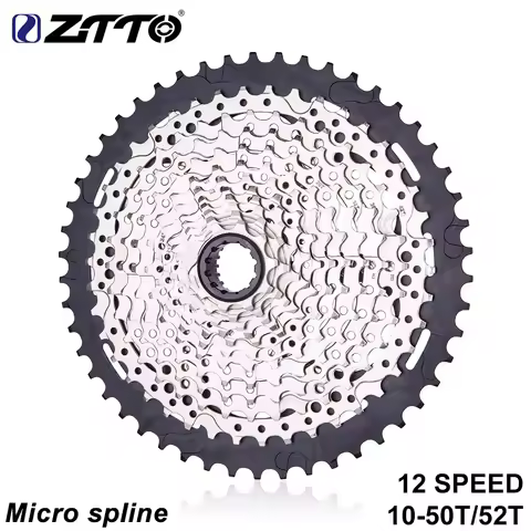 ZTTO 12 Speed 10-50T 52T MS Bicycle Cassette ULT 12S MTB Freewheel 12speed Mountain Bike M8100 M9000