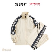 Bộ áo gió nam thể thao S2 SPORT cao cấp quần bo ống 2 lớp tráng bạc chống xước cản gió - SBG01