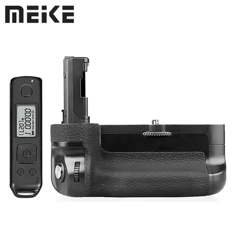Meike MK-A7II Pro Professional Vertical Battery Grip with 2.4 G Wireless Remote Control for Sony A7I