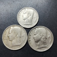 Belgium A Set Of Coins 1949-1963 ( 3 Coins )