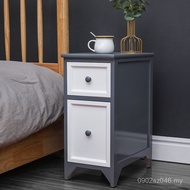 Ultra-Narrow 20 Ultra-Narrow Solid Wood Bedside Table Mini BK9K Storage Cabinet Wholesale Small Smal