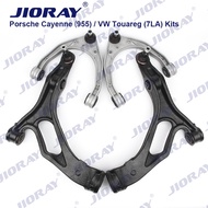 JIORAY Front And Lower Control Arm Kits For Porsche Cayenne 955 9PA VW Volkswagen 7LA 2002-2013