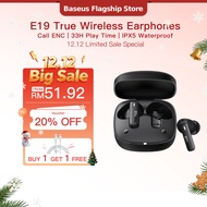Baseus Bowie E19 TWS True Wireless Bluetooth Earphones IPX5 Waterproof Call ENC