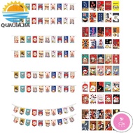 C3S Japanese Style Lucky Cat Hanging String Flag Banners Izakaya House Decor