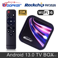 Woopker Android 13 TV Box K52 Rockchip RK3528 4GB 64GB 32GB Support 8K Smart TVBox Wifi6 BT5.0 2G 16G Global Edition Set