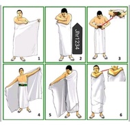 📍Kain Ihram Lelaki Dewasa Premium// Haji Umrah 100% Cotton🔥🔥