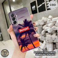 HP Latest Samsung A26 5G Case - Leviora Case - Fashion Case Senja - Samsung A26 5G Softcase - Pro Ca