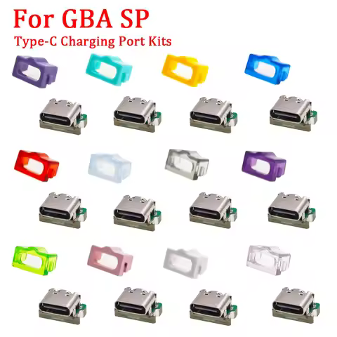 Gameboy Advance SP GBA SP USB-C Charging Port Mod, Replace Old Port, Faster Charging, Long-Lasting