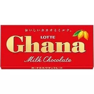 [Limited-time price]Lotte Ghana Milk Chocolate Flavors [Direct from Japan]