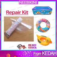 Pool repair kit swim pool ring glue PVC patch gam tampal kolam bocor gam tampung pelampung bocor pools repairing glue