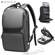 BANGE Newest 3.0 Flash USB Charging Fashion Backpack For Men 15.6 Inch Multifunction Laptop Backpack Outdoor Slim Travel Backpack
