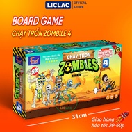Escape Zombie 4 Magnets - Survival Boardgame develops IQ, AQ to play with a group of friends and fam