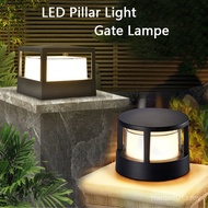 Pillar Light Outdoor Gate Light Waterproof Column Lamp Outdoor Pillar Light Lampu Pagar Outdoor Ligh