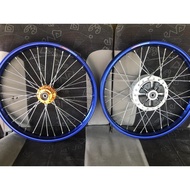 Rim Alloy Honda EX5/C70/Honda Wave Complete Set