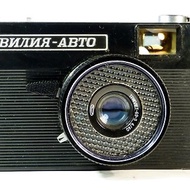 Vilia Avto Auto USSR 35mm scale-focus film camera lens Triplet 69-3 4/40 BelOMO