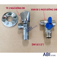 3-way ball valve, 2-way 21 high-quality DB copper