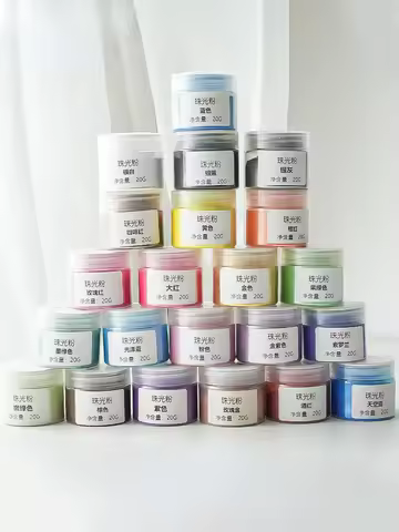 20g Color Glitter Pearlescent Mica Powder DIY Aromatherapy Candle/wax Cup/wax Brand/plaster/Handmade