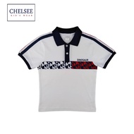 Chelsee เสื้อโปโล เด็กผู้ชาย แขนสั้น รุ่น 127997 พิมพ์ลาย อายุ 1.5-10 ปี ผ้า 100%Cotton เสื้อผ้าเด็ก