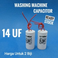 2 Biji 14uf Washing Machine Capacitor  Kapasitor mesun basuh 14uf