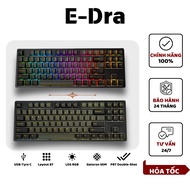 E-DRA EK387FL Polar Night Mechanical Gaming Keyboard, LEG RGB 87 Key Keyboard - 24 Month Warranty
