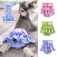 DYRUIDOJSG Dog Menstrual Pants Washable Reusable Dog Diapers Puppy Female Dog Hygiene Dog Shorts Bri