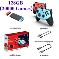 Video Game Stick Console or ONLY 64G Retro Games Christmas Gift 2.4G Double Wireless Controller 4K H