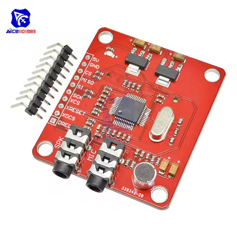 diymore VS1053 VS1053B Ogg Real-time Recording MP3 Module SD Card Slot for Arduino Breakout Board VS