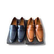 New color genuine leather Lofer shoes