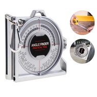 Magnetism Inclinometer 0-180 Degree Angle Gauge Woodworking Measuring Tools Slope Scale Level
