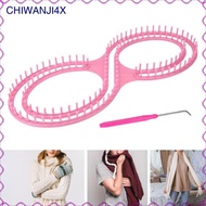 [chiwanji4x] 8 Shape Knitting Loom Scarf Loom Versatile Lightweight Scarf Knitter Knitting Tool DIY 