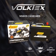 Century Continental NS60 NS60S Battery Bateri NS60 60B24R 60B24RS Bateri Kereta Batteri Kereta Wira 