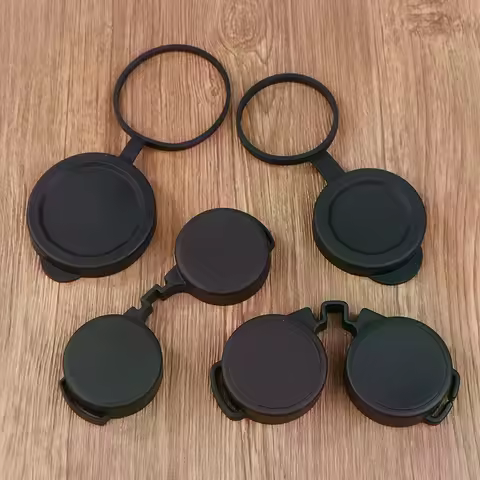 Binoculars Protective Rubber Objective Lens Caps 42mm/50mm Binocular Eyepiece Lens Cover Telescope C
