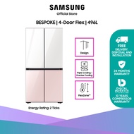 Samsung BESPOKE 496L 4-Door Flex Fridge | Auto Ice Maker | UV Deodorising Filter | 10 yrs motor warranty | F-RF60F1735B32