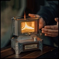 New Small Outdoor Stoves Ornamental Stove Glass Lamp Kerosene Stove Mini Stove Tea Stove Camping Equ