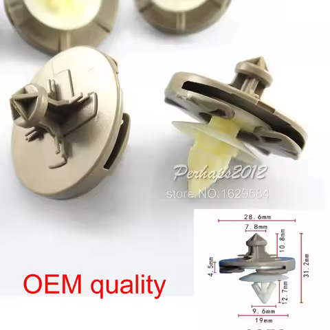 20x/100x OEM Door Trim Panel Retainers for VW Golf 1993-2002 1H0-868-243B 21415A 1H0868243B