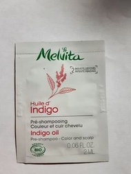 Melvita Indigo oil Pre-shampoo - Color and scalp