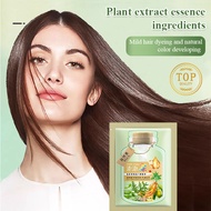 cengsha Hair dye shampoo, plant-based, scalp-friendly, multi-color, long-lasting, home DIY