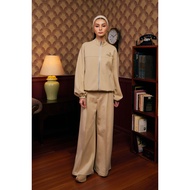 SHE DAZZLE Deseree Set In Tan Brown