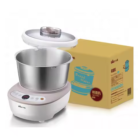 Small Electric Dough Mixer Household Kneading Machine Commercial Flour Flour Mixer 5L Large Capacity